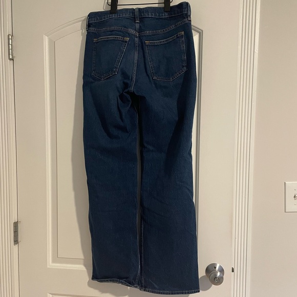 Abercrombie Low Rise Baggy Jeans medium dark wash - Picture 3 of 3